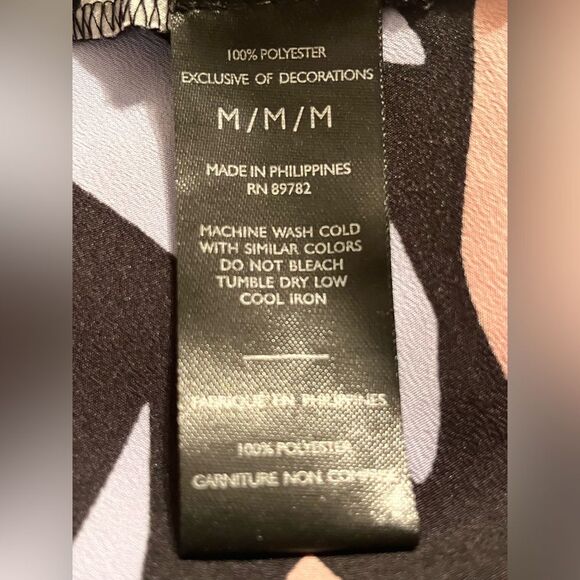 Natori Papillon Cami Top Multicolor Butterfly Print Adjustable Straps  – Medium - Picture 5 of 6